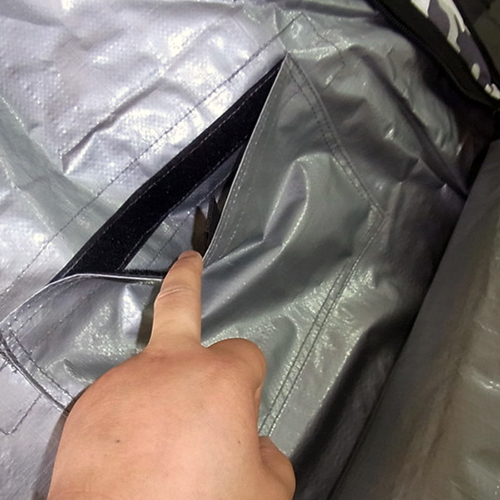 inside velco pocket