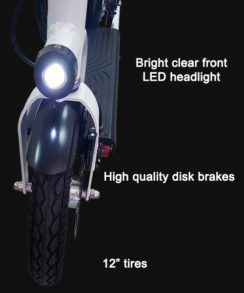 LED front headlight