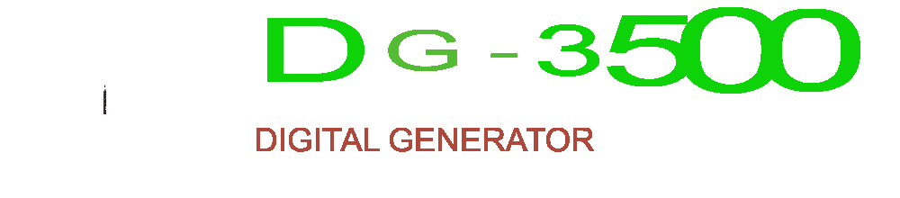 DG-3500 Digital Generator