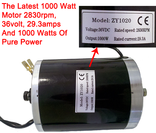 1000 watt motor