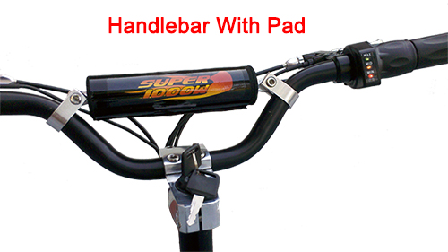 Handlebar with pad