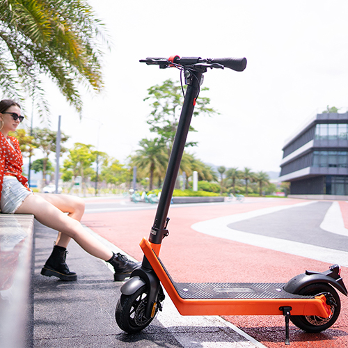 Orange Blaze 850 watt electric scooter