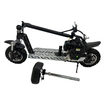 Upgraded Urban 49cc 2-Stroke Electric Start Gas Scooter, 37 mph and 50 mpg - Image 4